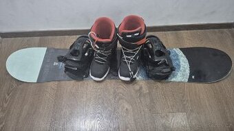 Snowboardový set