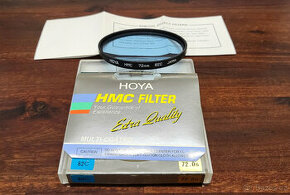 Filtr HOYA HMC 72 mm 82C modrý, vyrovnávací-konverzní filtr