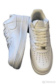 Pánské tenisky ve stylu NikeAir Force 1 - bílé, vel. 45