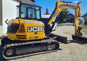 Pásový bagr JCB 85Z, pasovy bagr, rýpadlo