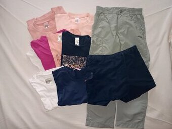 Mix turistického/sportovního oblečení vel 110/115 cm, 5 let