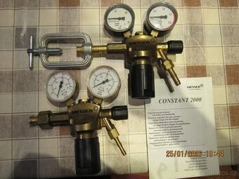 redukční ventily acetylén + kyslík - 1