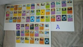 Pokemon kartičky cena je za 1 sestavu dle fotek