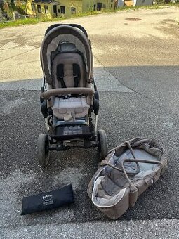 Prodám pěkný kočárek po jednom dítěti