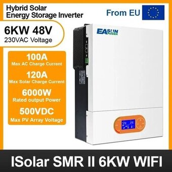 Hybridní měnič pro fotovoltaiku 6KW