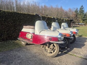 Prodám čz 175 skutr typ 501, 502.