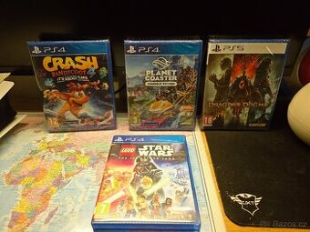 PS4/PS5 HRY CRASH,LEGO, PLANET, DOGMA