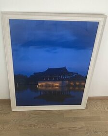 Obraz Jižní Korea, 80x100 cm, sklo, dřevěný rám