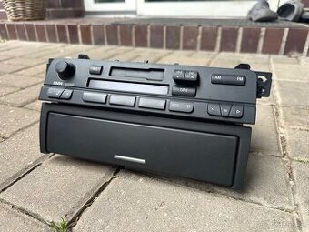 Originální rádio BMW E46 Reverse + kastlík