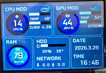 3.5" USB mini PC monitor