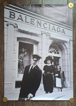 Plagát - Balenciaga 50x70cm