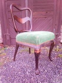 starožitné židle k repasy 4x