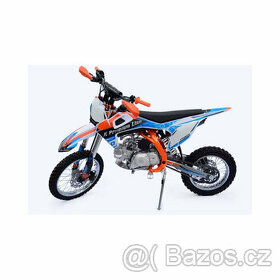 Dirtbike 125cc XMOTOS XB30 - modrá/žlutá