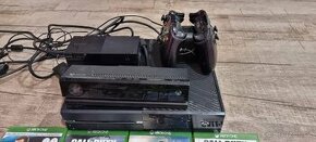 Xbox one 500 GB, Kinect, 2x ovladač + 11 her - 1