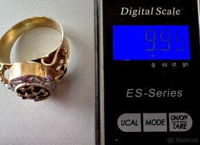 Zlatý pánský prsten-zlato 585/1000 (14 kt), 9,95g