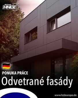 Fasádníci / odvětrávané fasády / Berlín, Německo