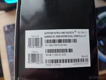 SAPPHIRE NITRO+ Radeon RX 7800 XT GAMING OC 16 GB