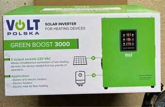Solárni regulátor 3000w na ohrev vody