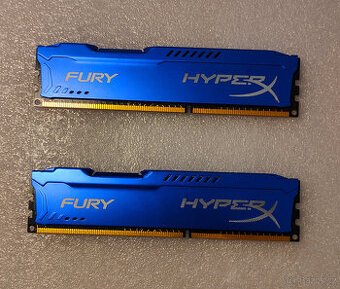 Kingston HyperX Fury DDR3 8GB (2x4GB) 1600MHz