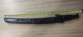 Wakizashi-japonský meč vyřezaný - 1