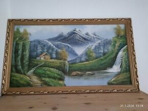 Obraz malba Olejomalba krajina 900x525 mm plátno, rám
- 1