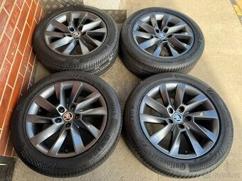 Alu 17" 5x112, škoda Stratos Grafit , letní 75% TOP, SUP3