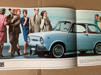 Starý orig. prospekt Fiat 850