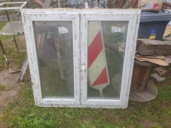 2x plast okno
