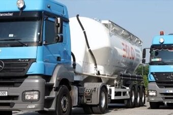 HLEDÁME ŘIDIČE CISTERNY PRO PŘEPRAVU STAVEBNÍCH HMOT