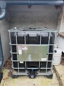 IBC kontejner černý 1000L