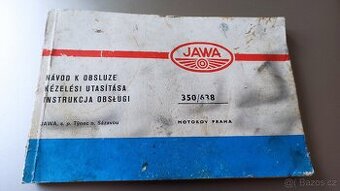 Jawa 350/638 návod k obsluze