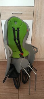 Sedačka na kolo Hamax Kiss se zámkem grey/green