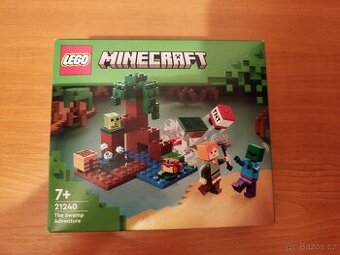 LEGO Minecraft 21240 Dobrodružství v bažině