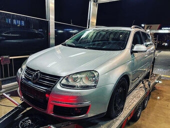 Náhradní díly VW Golf 5 kombi r.v. 2009 BLS JCR LA7W
