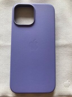 Apple kožený kryt světle fialový na iPhone 13 Pro Max