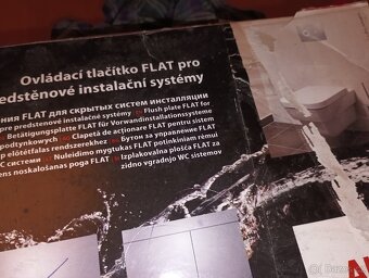 ovladaci tlacitko wc Alca