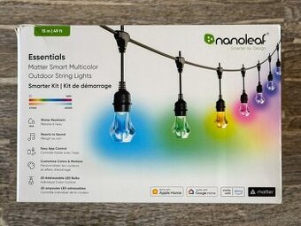 světelný řetěz Nanoleaf Outdoor String Lights (15m)