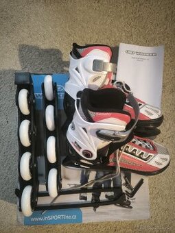 Nastavitelné brusle 2v1 Worker v. 37-40