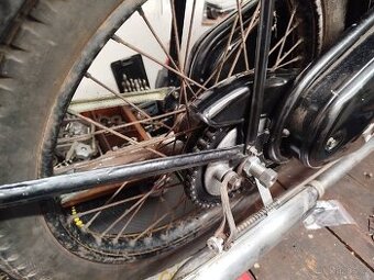 Čz 150 c pevný rám