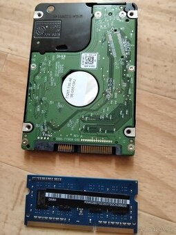 Paměť 4GB DDR3+disk 500G