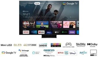 85" TCL 85C845  + 3 roky záruka navíc