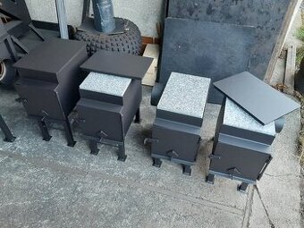 Topeniště k udírně s kamenem