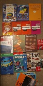 Učebnice, pracovní sešity, slovníky, atlasy, ...