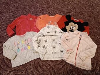 Dívčí trička, mikuny vel. 2-3roky