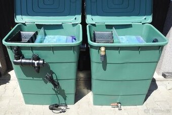 Filtrace, jezírková filtrace, koi  filtr 5 až 60 m3