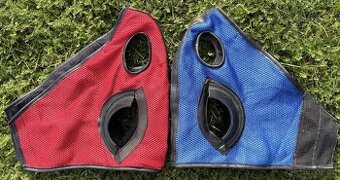 Maska Blinkers na hlavu s klapkami na oči