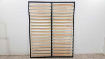 Kovový postelový rošt s lamelami 160x200 cm