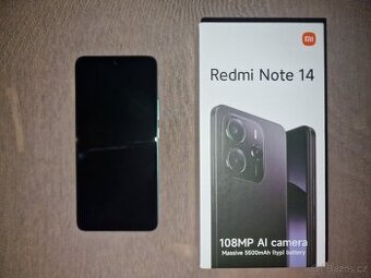 Prodám dový, nepoužitý Xiaomi redmi note 14 8/256 GB