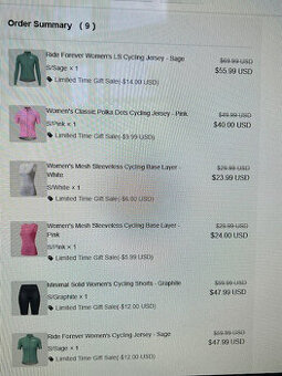 Dámské cyklo oblečení SANPELLA - NOVÉ NEPOUŽITÉ