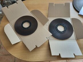 Prodám 2 ks magnetofonové pásky BASF 26,5 cm